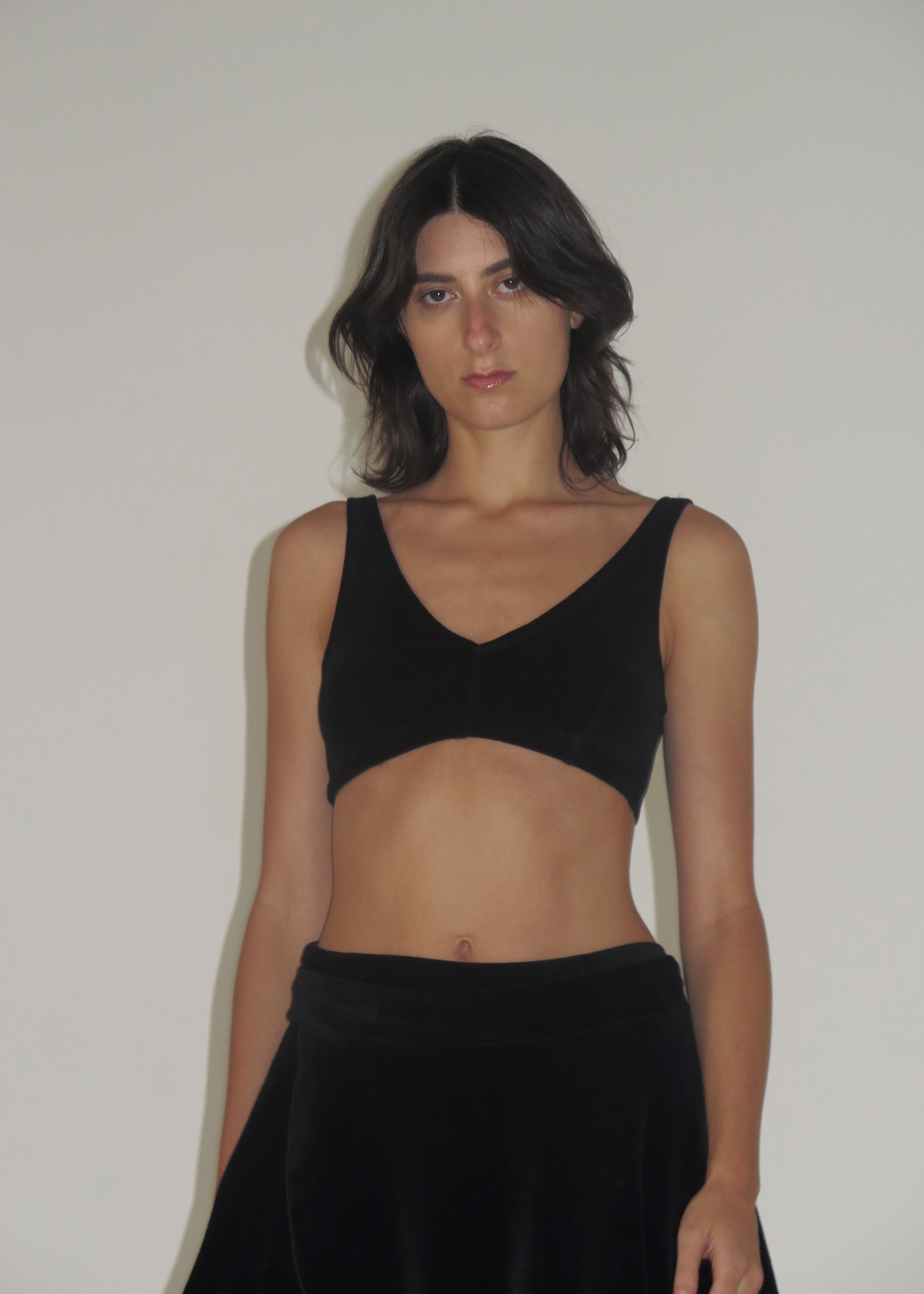 Repertoire Crop Top ~ Black