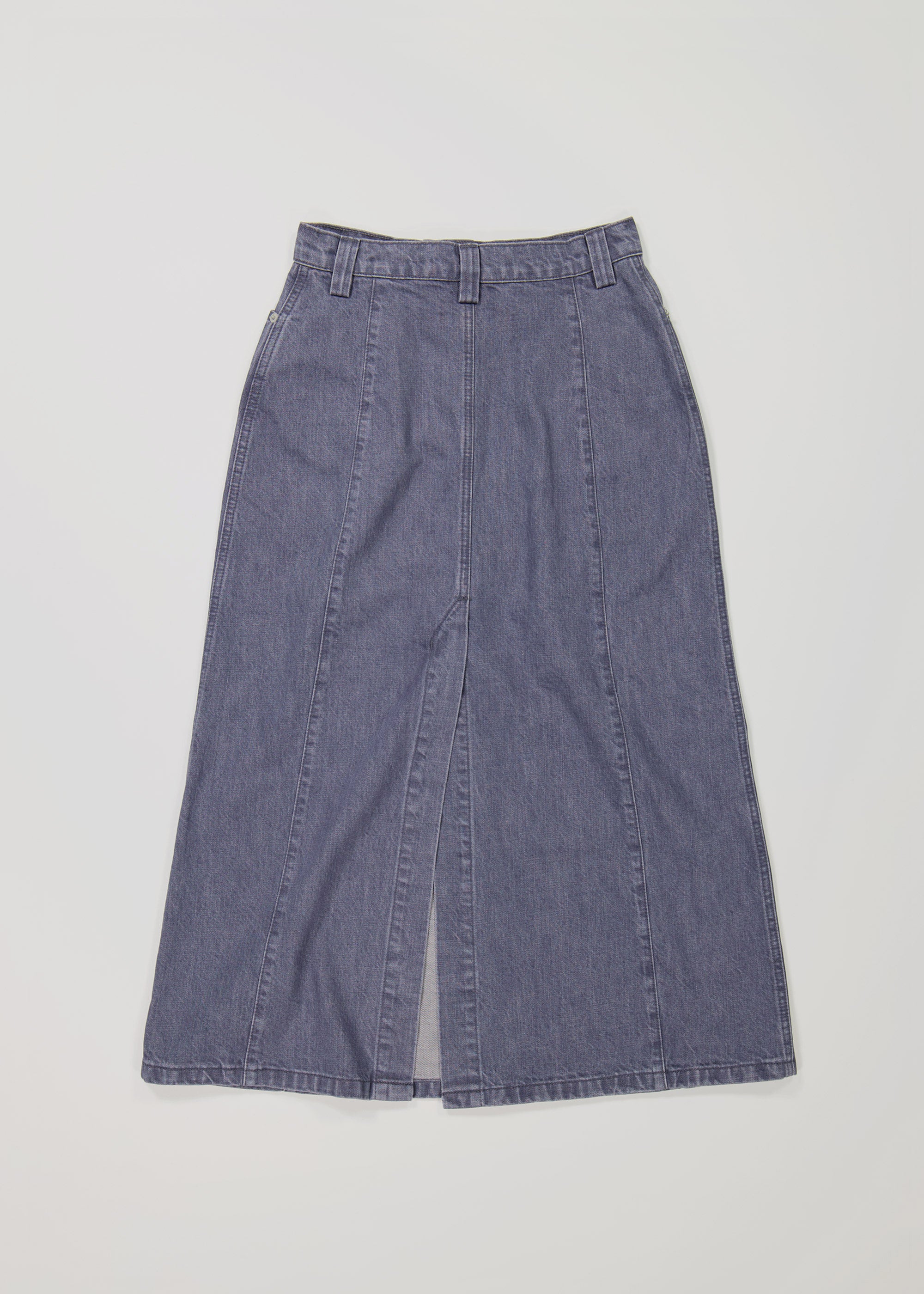 Homage Denim Skirt ~ Amethyst