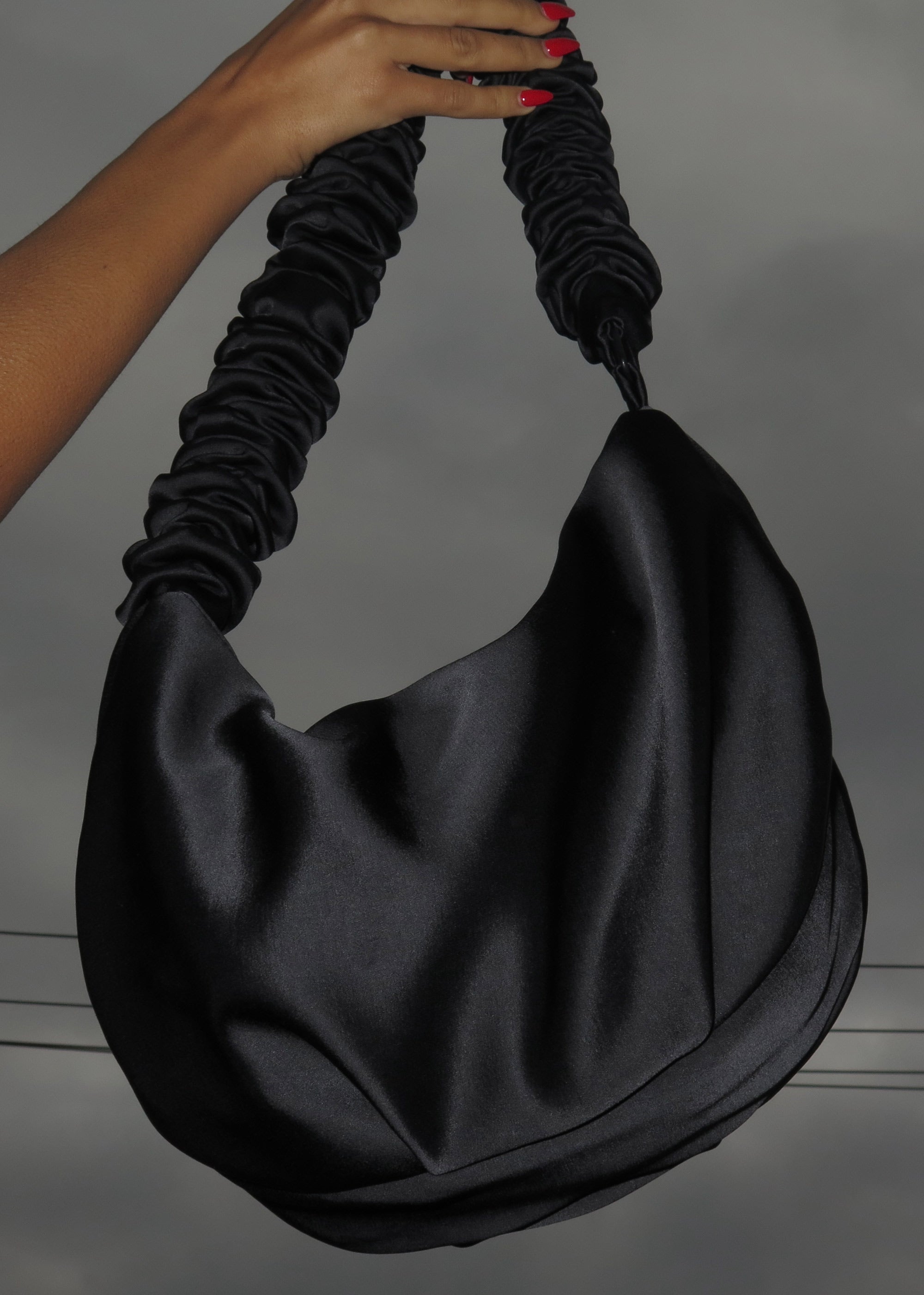 PV Scrunchie Bag ~ Black